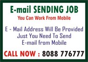  part time Jobs | Email Sending jobs  | 3006  | Online Jobs